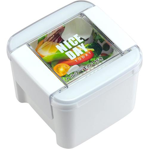 弁当箱 ランチボックス 深型 WH 2セット