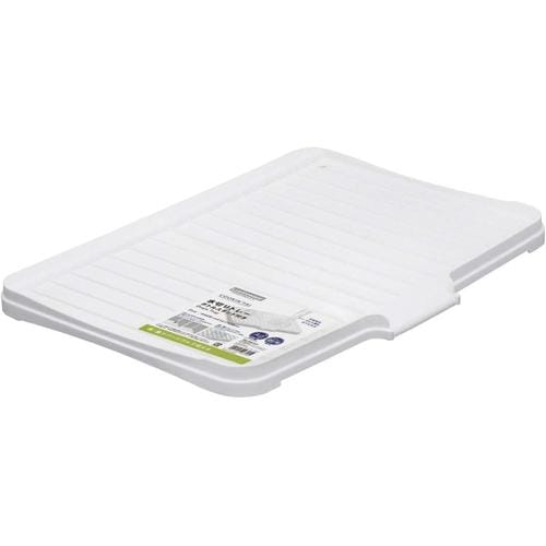 水切りトレー ボトルスタンド 付き ホワイト×2