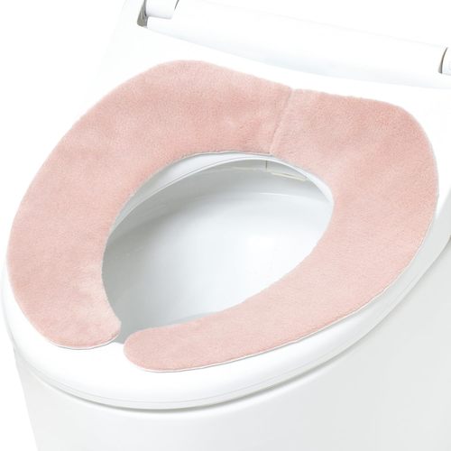 吸着便座シート ぴたQ ボア ピンク
