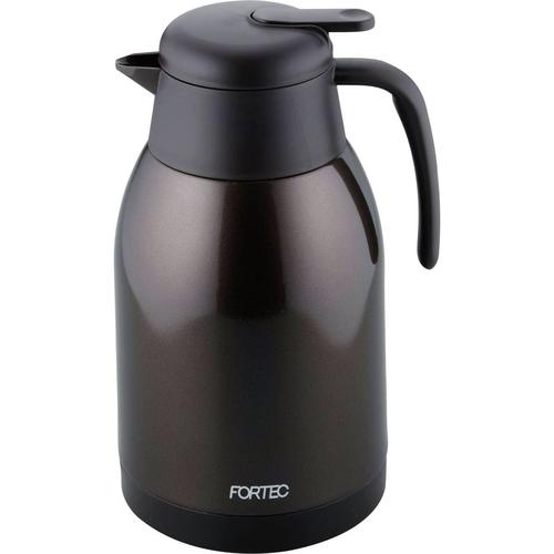 卓上ポット レバー式栓 1.9L ブラウン