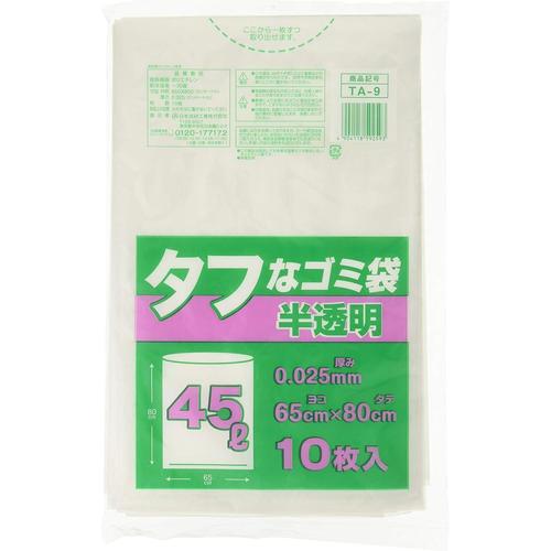 タフなゴミ袋 半透明45L 10枚入 6セット