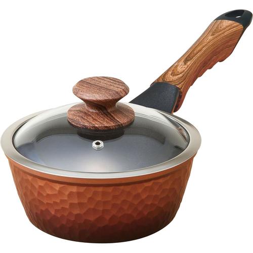 IH対応槌目片手鍋18cm