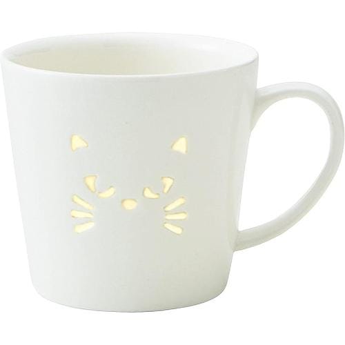 マグカップ 透かしネコ 2セット