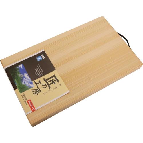 匠の工房 まな板 木製 金具取手付幅広