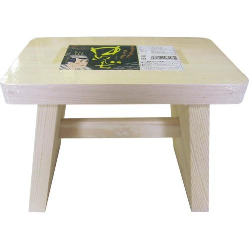 天然木 風呂椅子 L