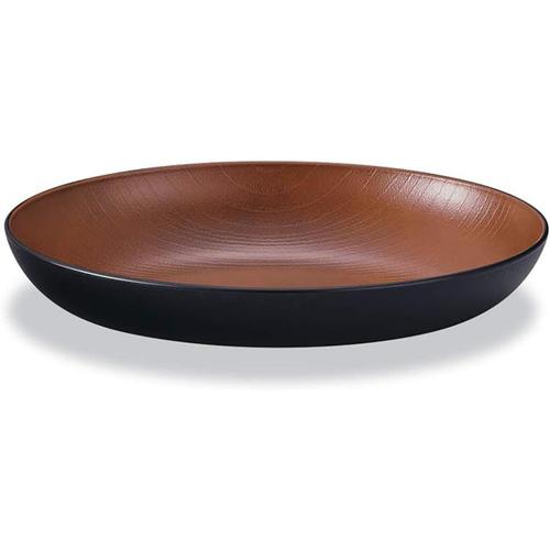 欅木目オーバルプレート B&B ナチュール