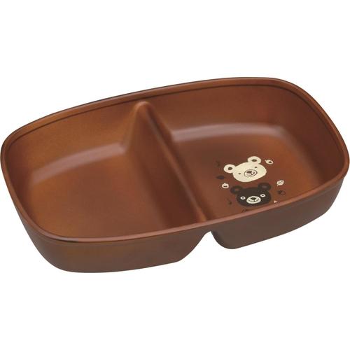 キッズ深仕切皿 BRくま 2セット