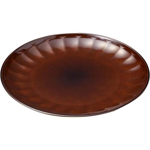 会津塗り ベジ大皿 DBR 2セット