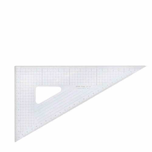 スケール 三角定規 直角三角形 24cm 2セット
