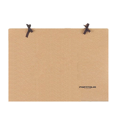 ポートフォリオB3 クラフトボール紙 茶 2セット