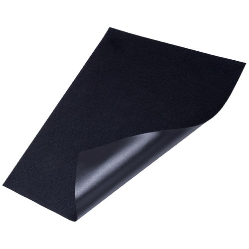 書道用下敷 規格判 すべり止め付き 黒 ×10