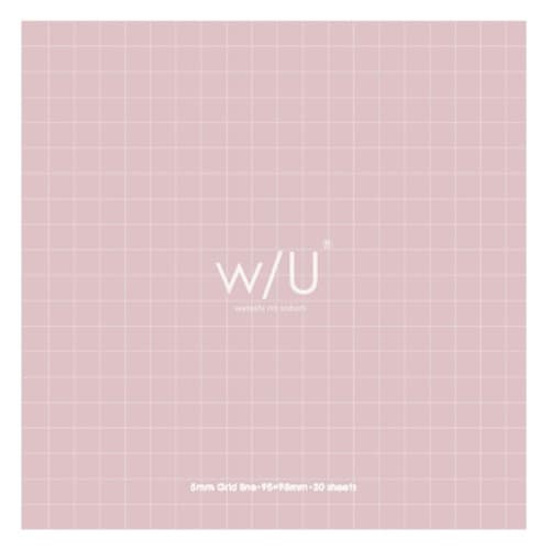 ノート付箋98×98mm 5mm方眼30枚5セット