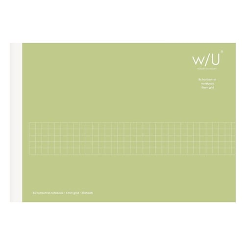 ノート B6ヨコ 5mm方眼罫 40枚 10セット