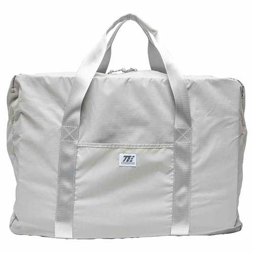 TE パッカブル ボストンバッグ ライトグレー