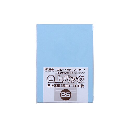 色上質紙 厚口 B5 100枚入 空 4セット