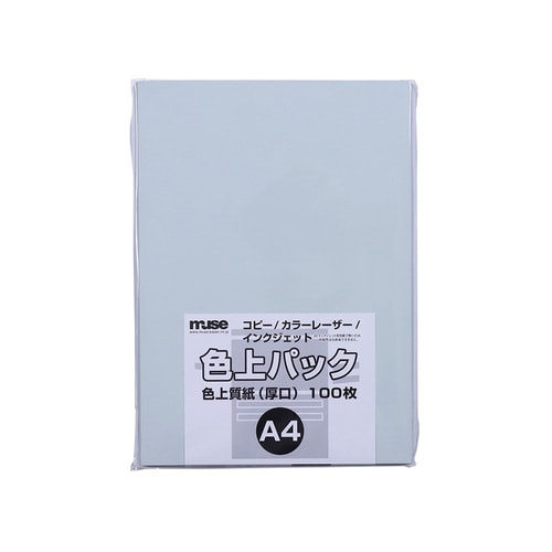 色上質紙 厚口 A4 100枚入 うす水 3セット