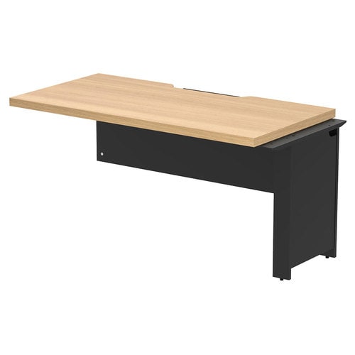 ソリード増連W1400D700オークブラック