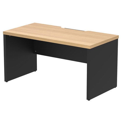 ソリードW1400D700オークブラック