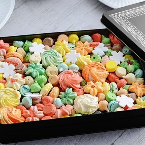 マカロン・エ・ショコラ マカロンボーロ 吹き寄せ