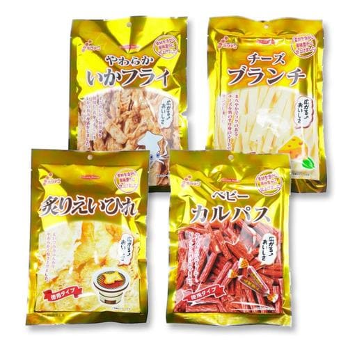 徳用ゴールドシリーズおつまみ4種詰め合わせ