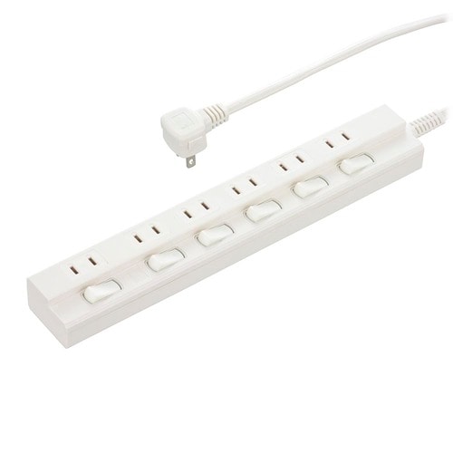 6口1m節電タップEDLP22