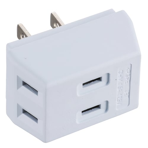 3口トリプルタップOPP白