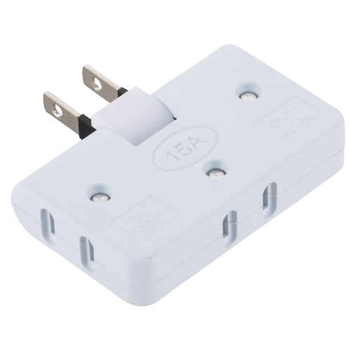 3口コーナータップOPP白