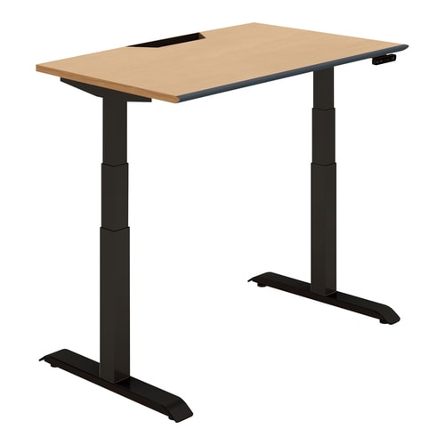 デスク シークエンス ソフトエッジ天板 ボタン昇降