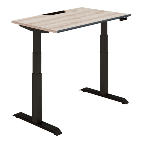 デスク シークエンス ソフトエッジ天板 ボタン昇降