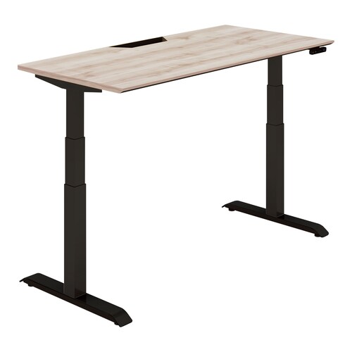 デスク シークエンス 舟底エッジ天板 ボタン昇降