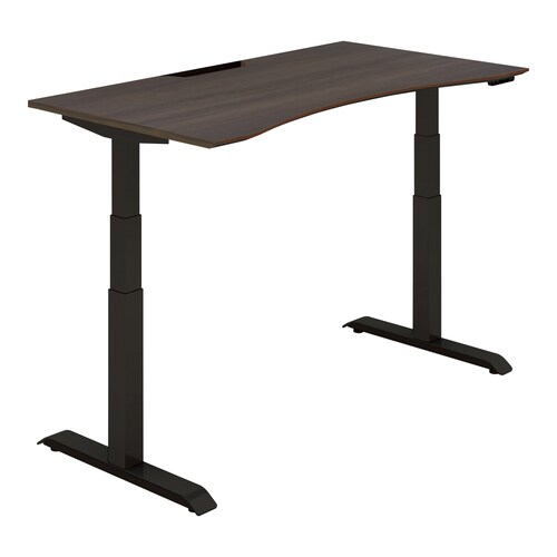 デスク シークエンス 舟底エッジウイング天板ボタン