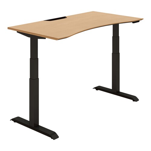 デスク シークエンス 舟底エッジウイング天板ボタン