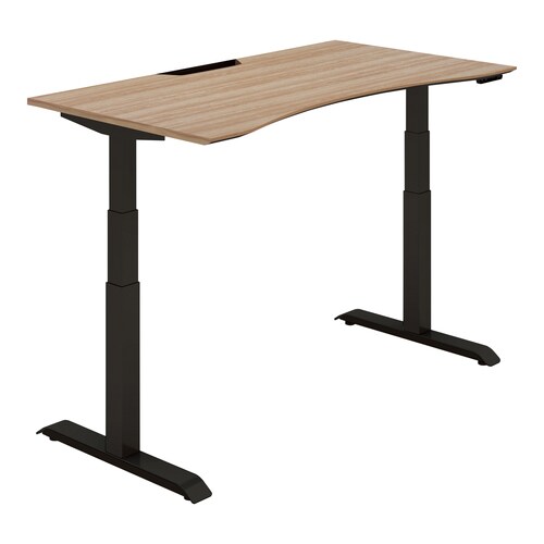 デスク シークエンス 舟底エッジウイング天板ボタン