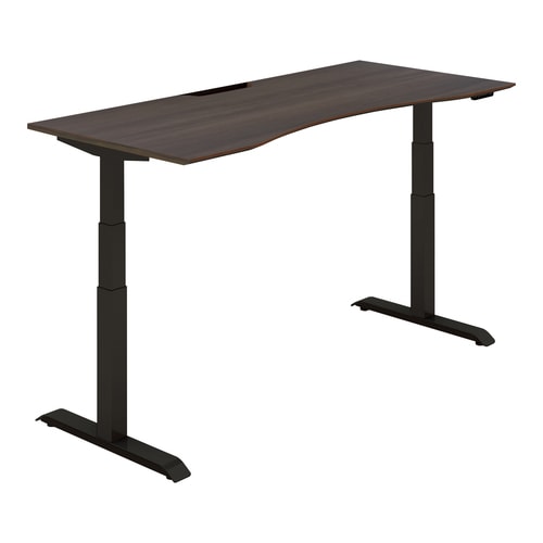 デスク シークエンス 舟底エッジウイング天板ボタン