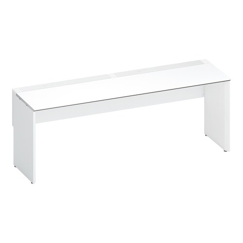 デスク WV+基本 置式電源付き配線