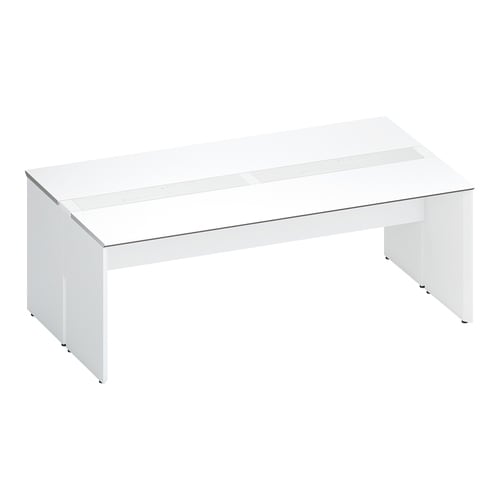 デスク WV+基本 置式電源付き配線