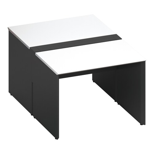 デスク WV+基本 開閉式配線