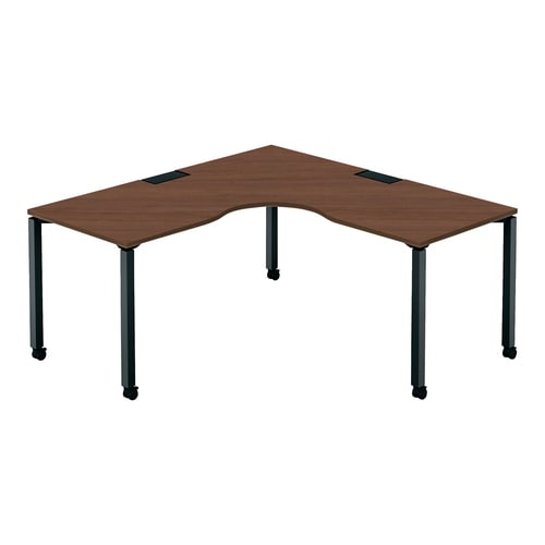 デスク ワークフィット L型 キャスター