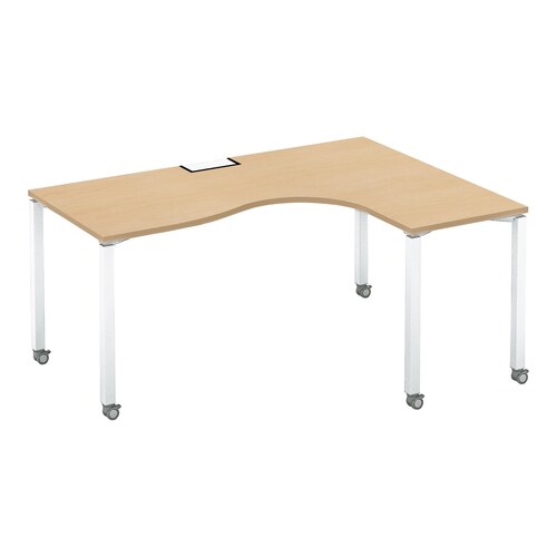 デスク ワークフィット 右側サイドリター