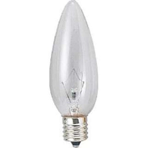 シャンデリア球10Wクリア口金E14