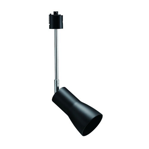 セード付スポットライトロングE26電球なし黒