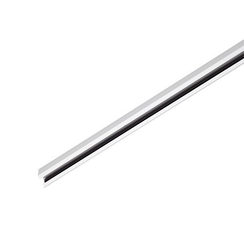 切りっぱなしライティングレール 500mm 白