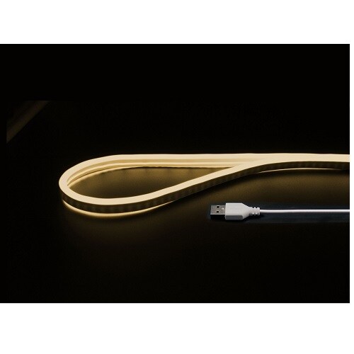 ネオンチューブライト電球色2m