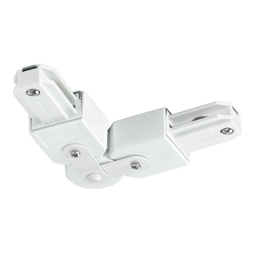 ライティングダクト用ユニバーサルジョインタ白