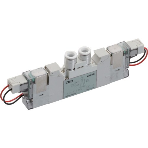 CKD パイロット式5ポート弁 ダイレクト配管