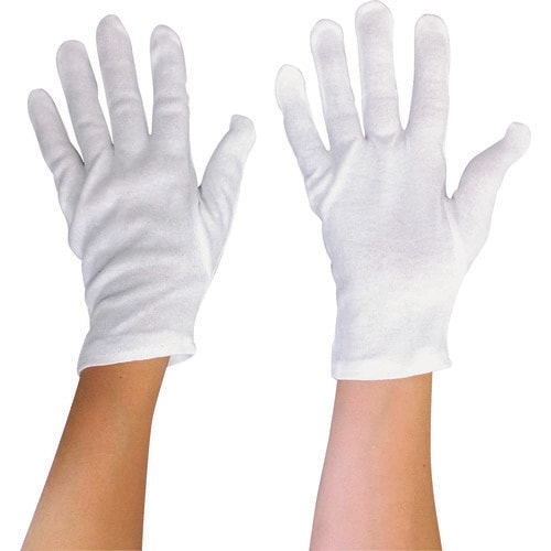 丸和ケミカル 白綿スムス手袋 マチなし Mサイズ