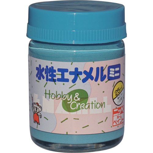 ニッぺ 水性エナメルミニ 25ml マリンブルー