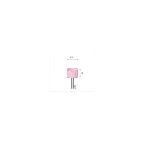 ナカニシ 軸付砥石(1Pk(袋)=10本入)粒度6
