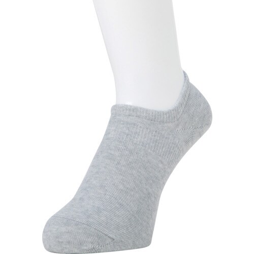 オカモト ココピタ無地スニーカー丈25−27グレー