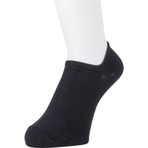 オカモト ココピタ無地スニーカー丈27−29ブラッ